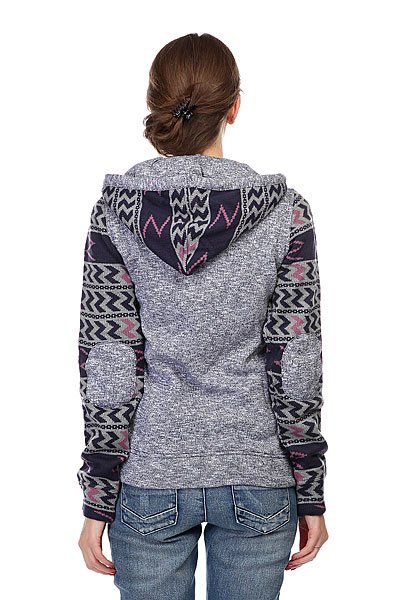Толстовка женская Roxy Warmup Peacoat Blue от BOARDRIDERS Толстовка женская Roxy Warmup Peacoat Blue от BOARDRIDERS