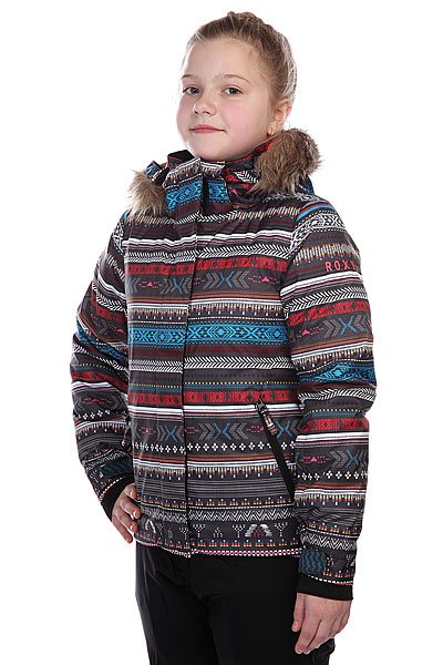 Куртка детская Roxy Jet Ski Girl Jk Anthracite от BOARDRIDERS Куртка детская Roxy Jet Ski Girl Jk Anthracite от BOARDRIDERS