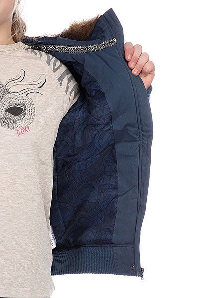 Куртка детская Roxy Road To Dark Denim от BOARDRIDERS Куртка детская Roxy Road To Dark Denim от BOARDRIDERS