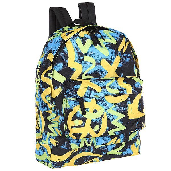 Рюкзак городской Quiksilver Everyday Poster Bp Cave Rave Neon Yellow