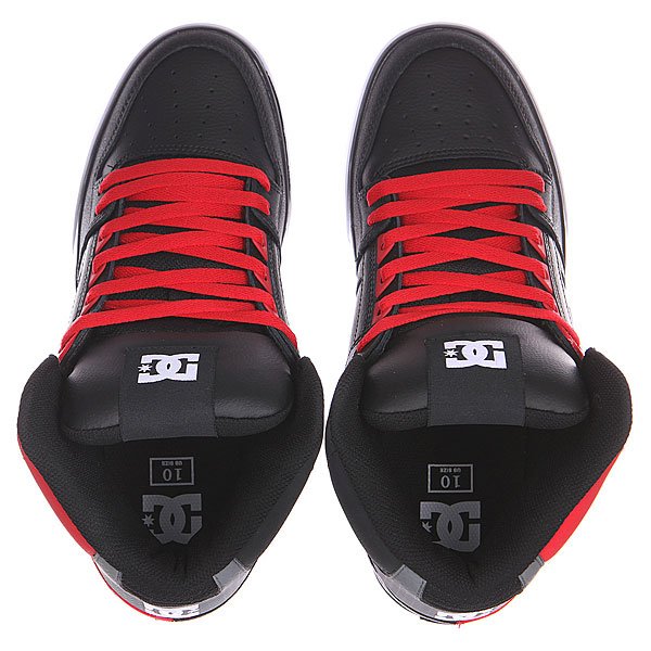 Кеды кроссовки высокие DC Spartan High Wc Red/Black/Grey от BOARDRIDERS Кеды кроссовки высокие DC Spartan High Wc Red/Black/Grey от BOARDRIDERS
