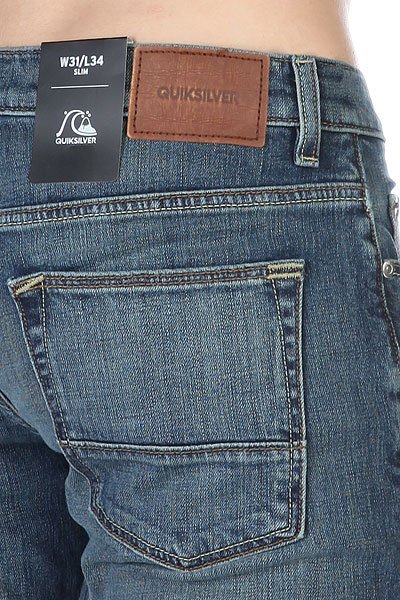 Джинсы узкие Quiksilver Distorsionmbl34 Medium Blue от BOARDRIDERS Джинсы узкие Quiksilver Distorsionmbl34 Medium Blue от BOARDRIDERS