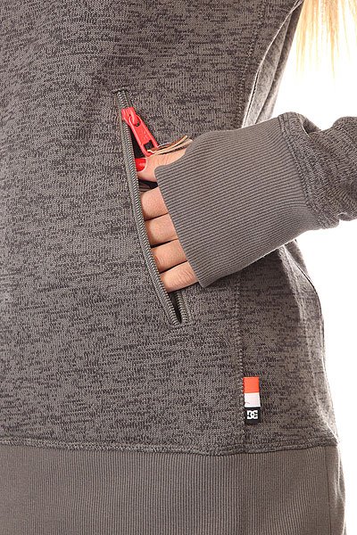 Толстовка сноубордическая женская DC Cleo J Heather Pewter от BOARDRIDERS Толстовка сноубордическая женская DC Cleo J Heather Pewter от BOARDRIDERS