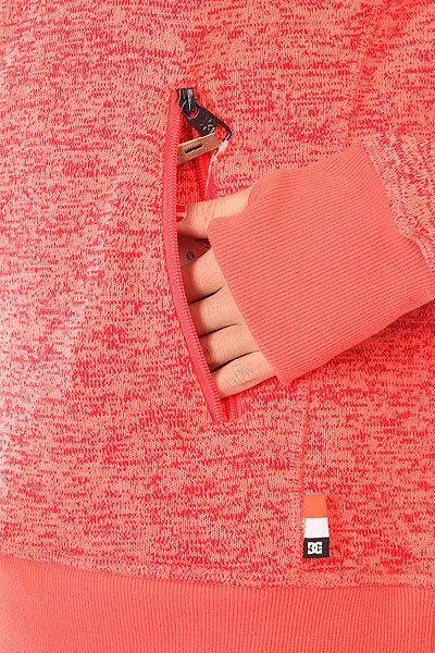 Толстовка сноубордическая женская DC Cleo J Fiery Coral от BOARDRIDERS Толстовка сноубордическая женская DC Cleo J Fiery Coral от BOARDRIDERS