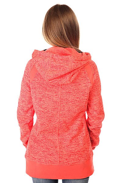 Толстовка сноубордическая женская DC Cleo J Fiery Coral от BOARDRIDERS Толстовка сноубордическая женская DC Cleo J Fiery Coral от BOARDRIDERS