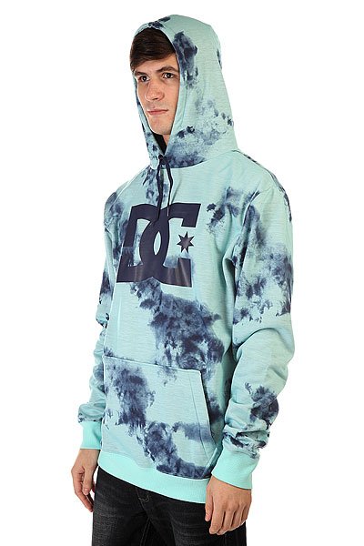 Толстовка сноубордическая DC Snowstar Po Tie Dye Aruba Blue от BOARDRIDERS Толстовка сноубордическая DC Snowstar Po Tie Dye Aruba Blue от BOARDRIDERS