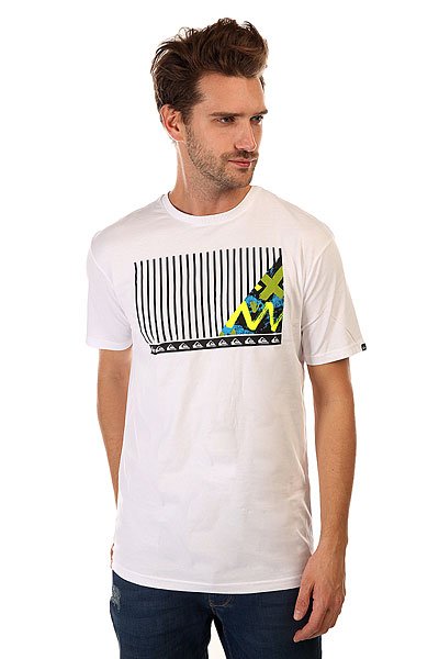 Футболка Quiksilver The Wedge White от BOARDRIDERS Футболка Quiksilver The Wedge White от BOARDRIDERS