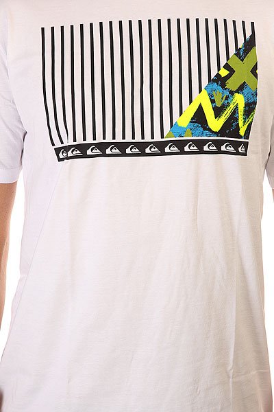 Футболка Quiksilver The Wedge White от BOARDRIDERS Футболка Quiksilver The Wedge White от BOARDRIDERS