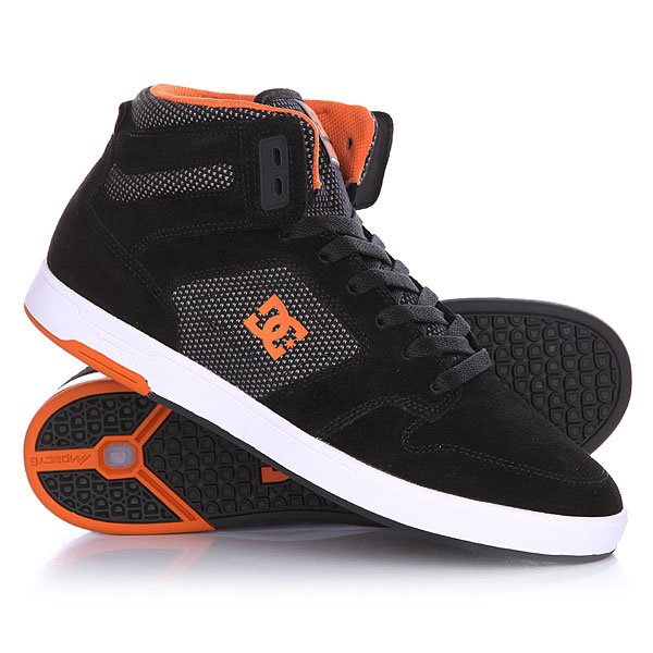 Кеды кроссовки высокие DC Nyjah High Se Black/Orange от BOARDRIDERS Кеды кроссовки высокие DC Nyjah High Se Black/Orange от BOARDRIDERS