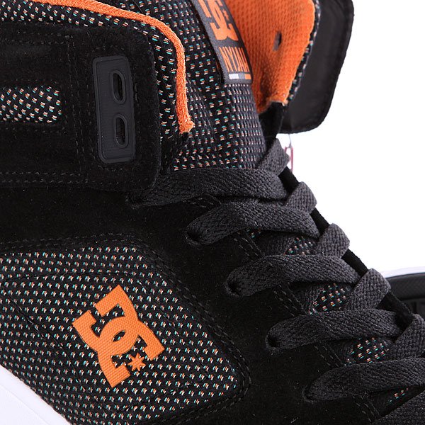 Кеды кроссовки высокие DC Nyjah High Se Black/Orange от BOARDRIDERS Кеды кроссовки высокие DC Nyjah High Se Black/Orange от BOARDRIDERS