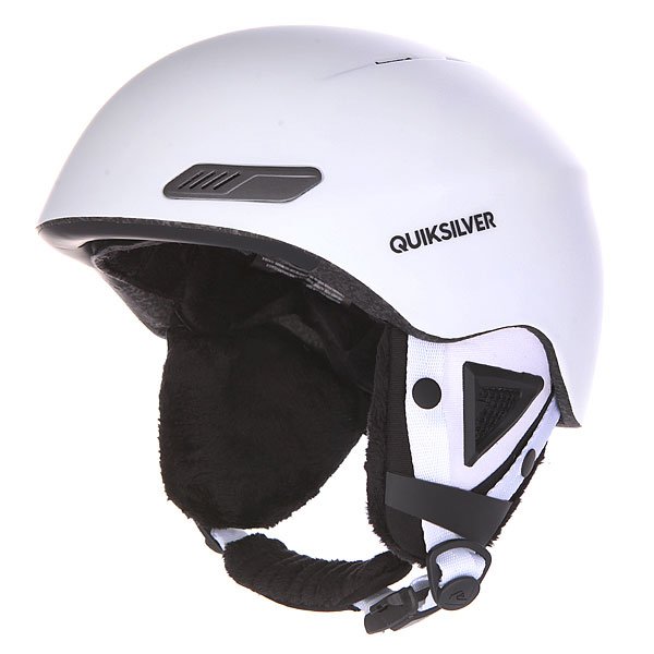 Шлем для сноуборда Quiksilver Buena Vista White Шлем для сноуборда Quiksilver Buena Vista WhiteШлемы<br>Мужской сноубордический шлем Buena Vista из новой сноубордической коллекции Quiksilver.Технические характеристики:Легкая литая конструкция.Амортизирующий наполнитель из пены EPS.Вентиляция.Теплая и комфортная подкладка из шерпы и сетки.Мягкие термоформованные съемные ушные накладки.Магнитная застежка Fidlock®.Регулируемый ремешок с подкладкой из шерпы.<br><br>Размер EU: 56<br>Размер EU: 60<br>Размер EU: 61<br>Цвет: белый<br>Тип: Шлем для сноуборда<br>Возраст: Взрослый<br>Пол: Мужской