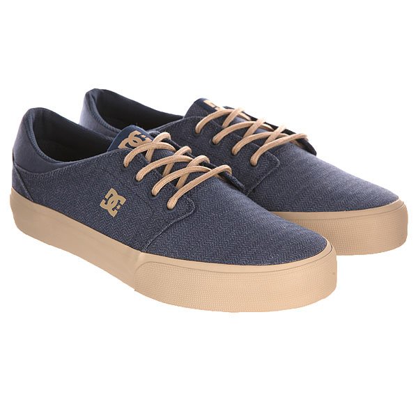 Кеды кроссовки низкие DC Trase Tx Se Shoe Navy/Khaki от BOARDRIDERS Кеды кроссовки низкие DC Trase Tx Se Shoe Navy/Khaki от BOARDRIDERS