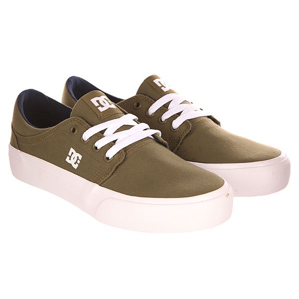 Кеды кроссовки низкие женские DC Trase Tx J Shoe Dark Olive от BOARDRIDERS Кеды кроссовки низкие женские DC Trase Tx J Shoe Dark Olive от BOARDRIDERS