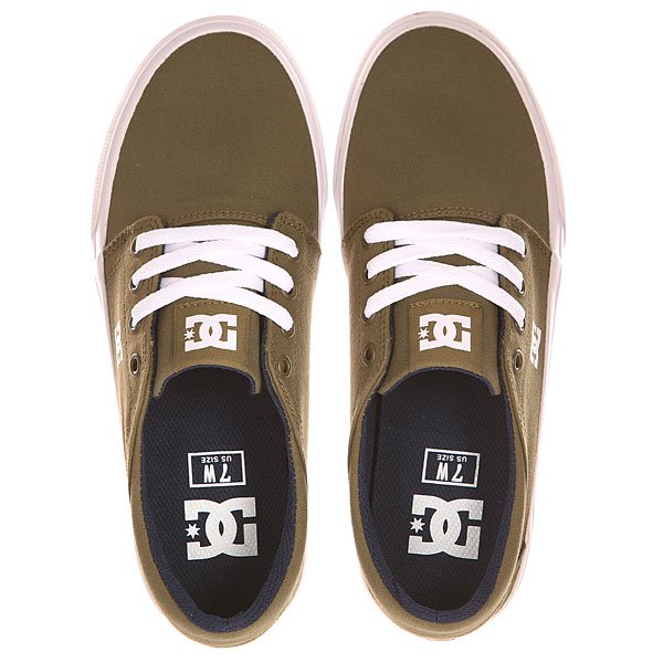 Кеды кроссовки низкие женские DC Trase Tx J Shoe Dark Olive от BOARDRIDERS Кеды кроссовки низкие женские DC Trase Tx J Shoe Dark Olive от BOARDRIDERS