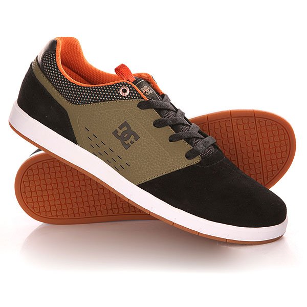 Кеды кроссовки низкие DC Cole Signature Shoe Black/Olive от BOARDRIDERS Кеды кроссовки низкие DC Cole Signature Shoe Black/Olive от BOARDRIDERS
