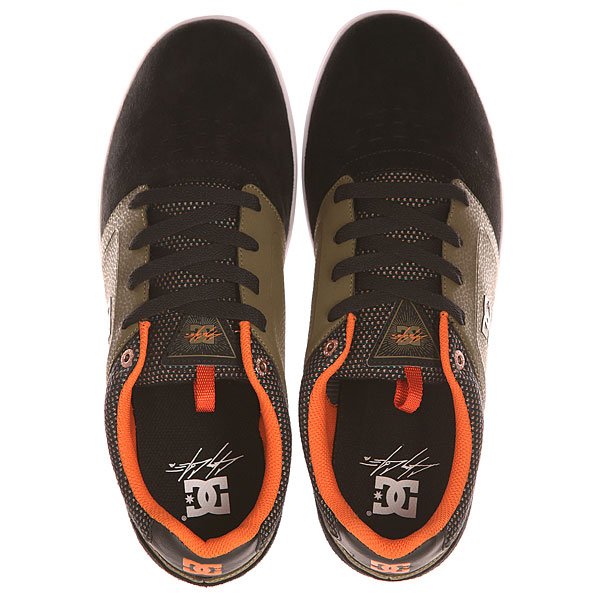 Кеды кроссовки низкие DC Cole Signature Shoe Black/Olive от BOARDRIDERS Кеды кроссовки низкие DC Cole Signature Shoe Black/Olive от BOARDRIDERS