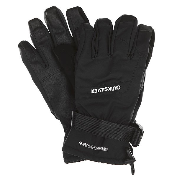 Перчатки сноубордические Quiksilver Mission Glove Black от BOARDRIDERS Перчатки сноубордические Quiksilver Mission Glove Black от BOARDRIDERS