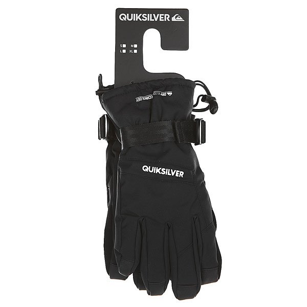 Перчатки сноубордические Quiksilver Mission Glove Black от BOARDRIDERS Перчатки сноубордические Quiksilver Mission Glove Black от BOARDRIDERS
