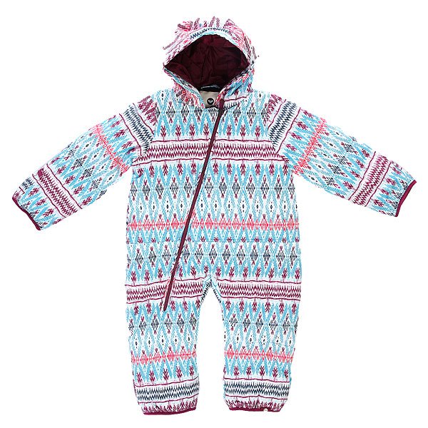Комбинезон детский Roxy Rose Jumpsuit I Dixie_hawaiian Ocean от BOARDRIDERS Комбинезон детский Roxy Rose Jumpsuit I Dixie_hawaiian Ocean от BOARDRIDERS
