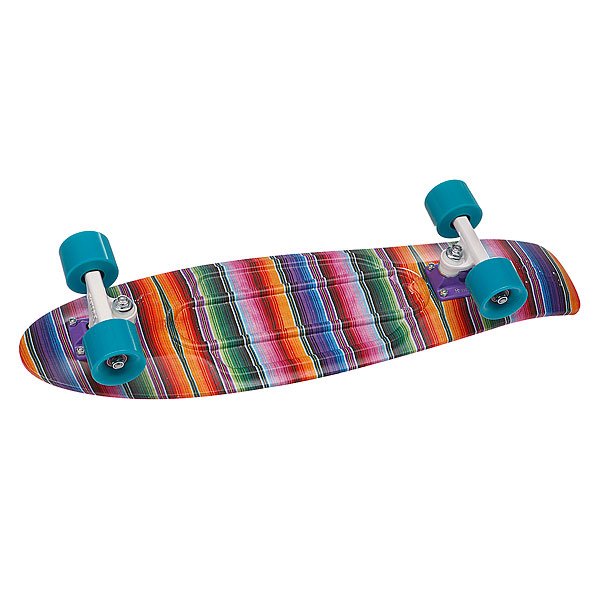 Скейт мини круизер Penny Original Ltd Baja Multicolor 22 (55.9 см) Скейт мини круизер Penny Original Ltd Baja Multicolor 22 (55.9 см)Лонгборды<br>Обновленная модель, представленная в новых сладких оттенках.Подвеска: 4” powder-coated PennyКолеса: 59мм/78АПодшипники: ABEC 7<br><br>Размер EU: 22 (55.9 см)<br>Цвет: розовый,фиолетовый<br>Тип: Скейт мини круизер