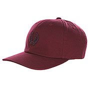 Fred Perry Stussy Cap Burgundy 
