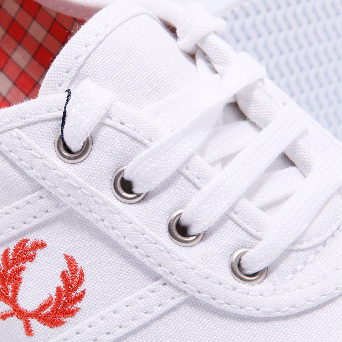 Купить кеды женские Fred Perry Aubrey Canvas White (020712fred55) в ...