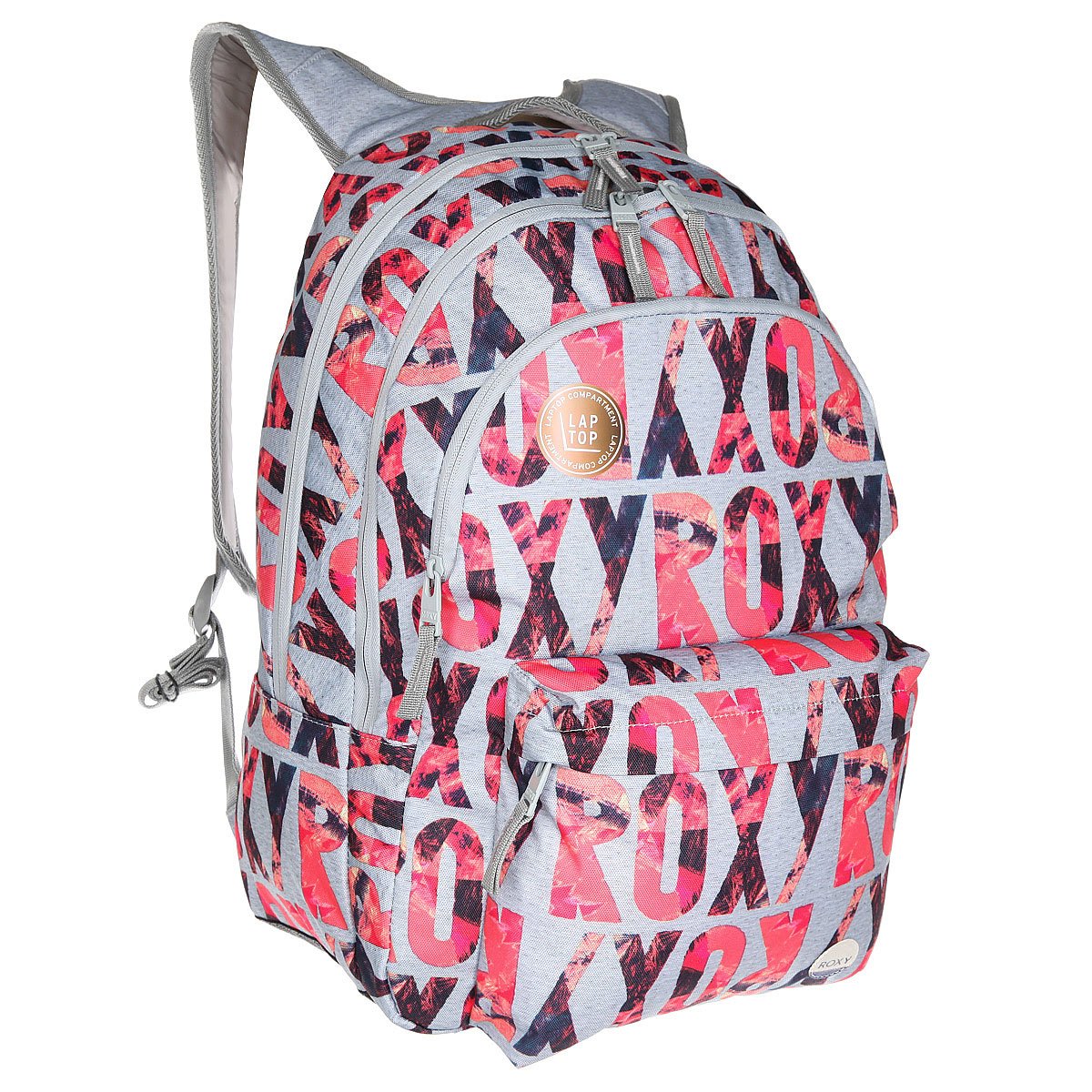 Купить рюкзак городской женский Roxy Slow Emotion Ax Heritage Heather ...