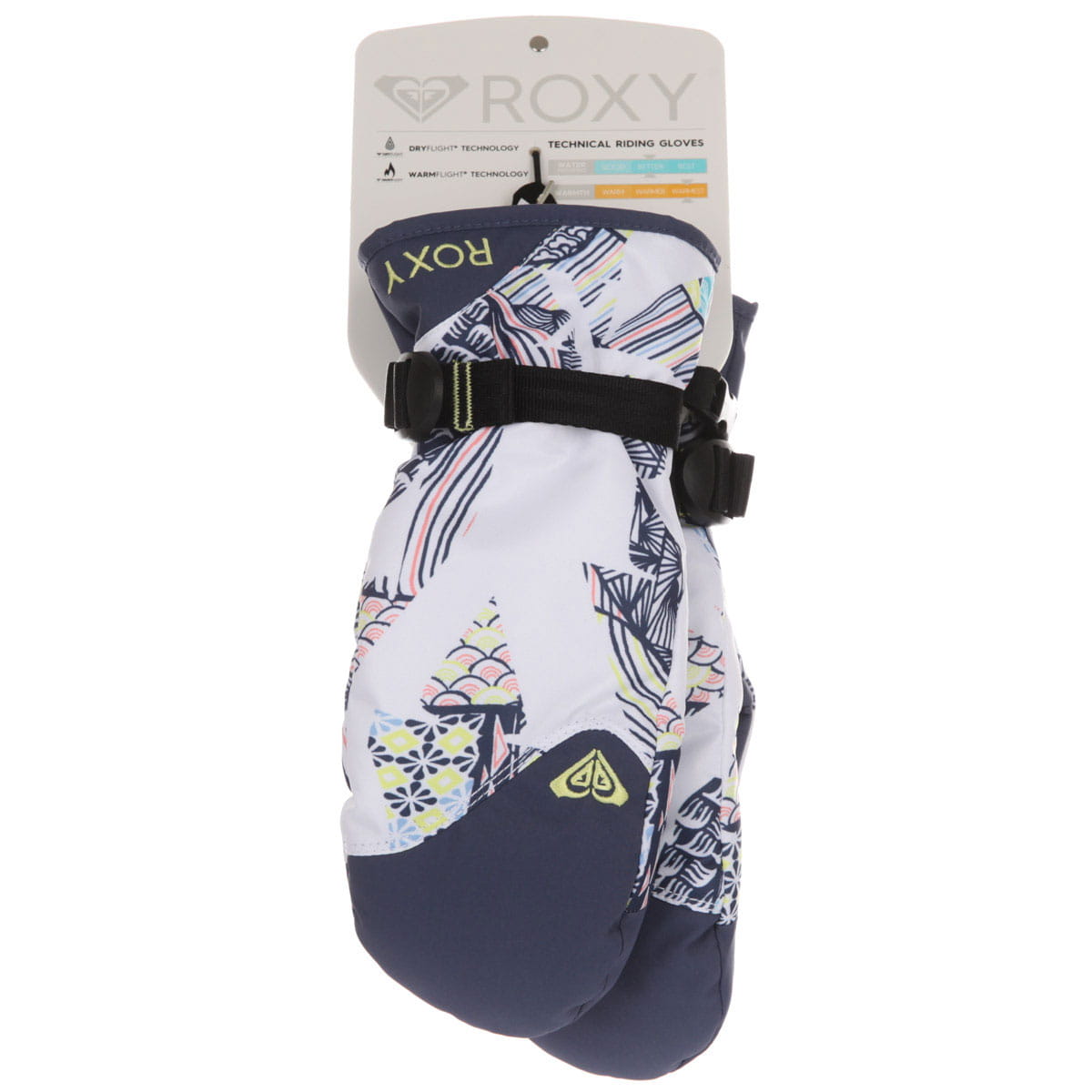 Купить женские сноубордические варежки ROXY Jetty (ERJHN03103-WBB1) в ...