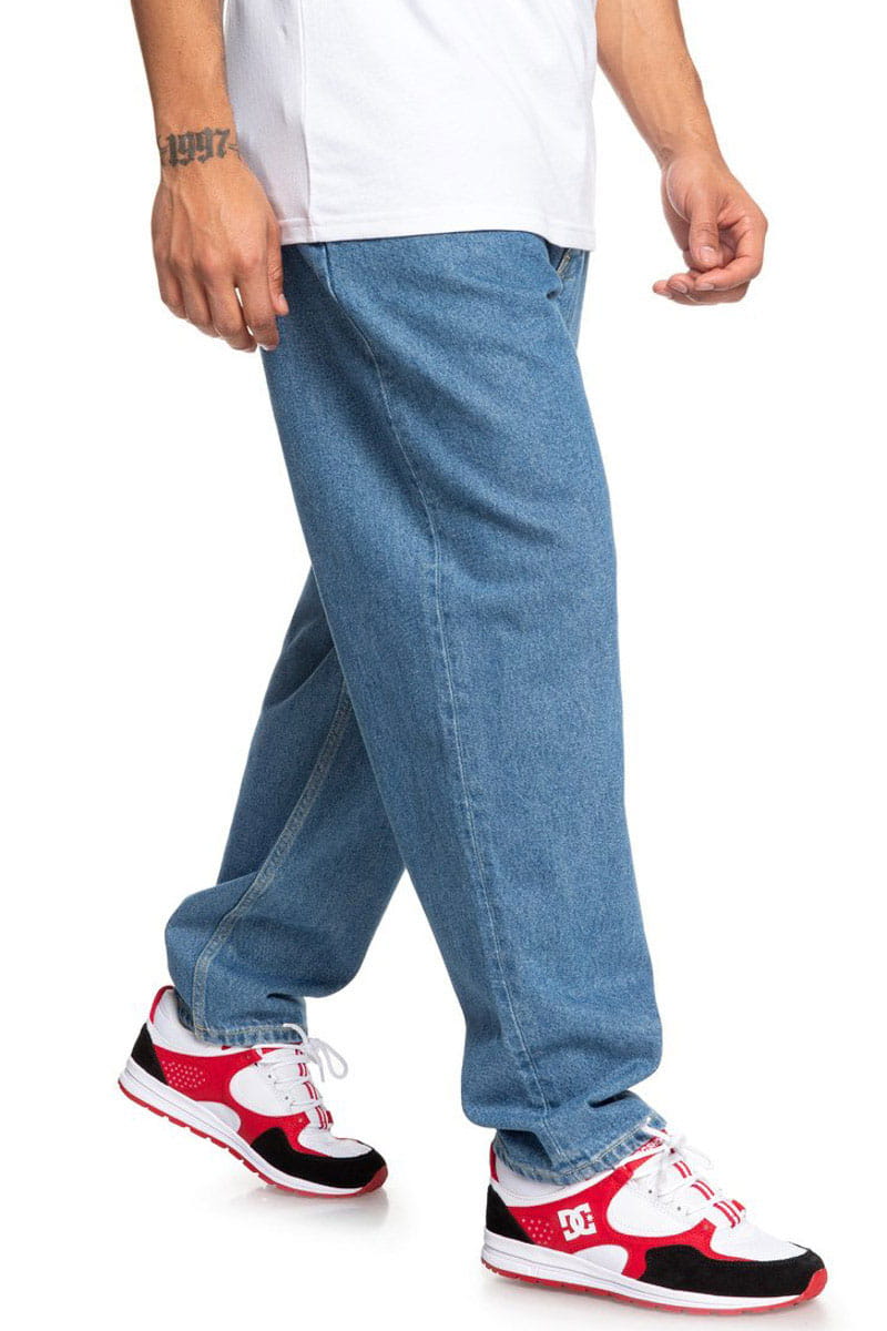 Купить джинсы Worker Relaxed Fit синий 