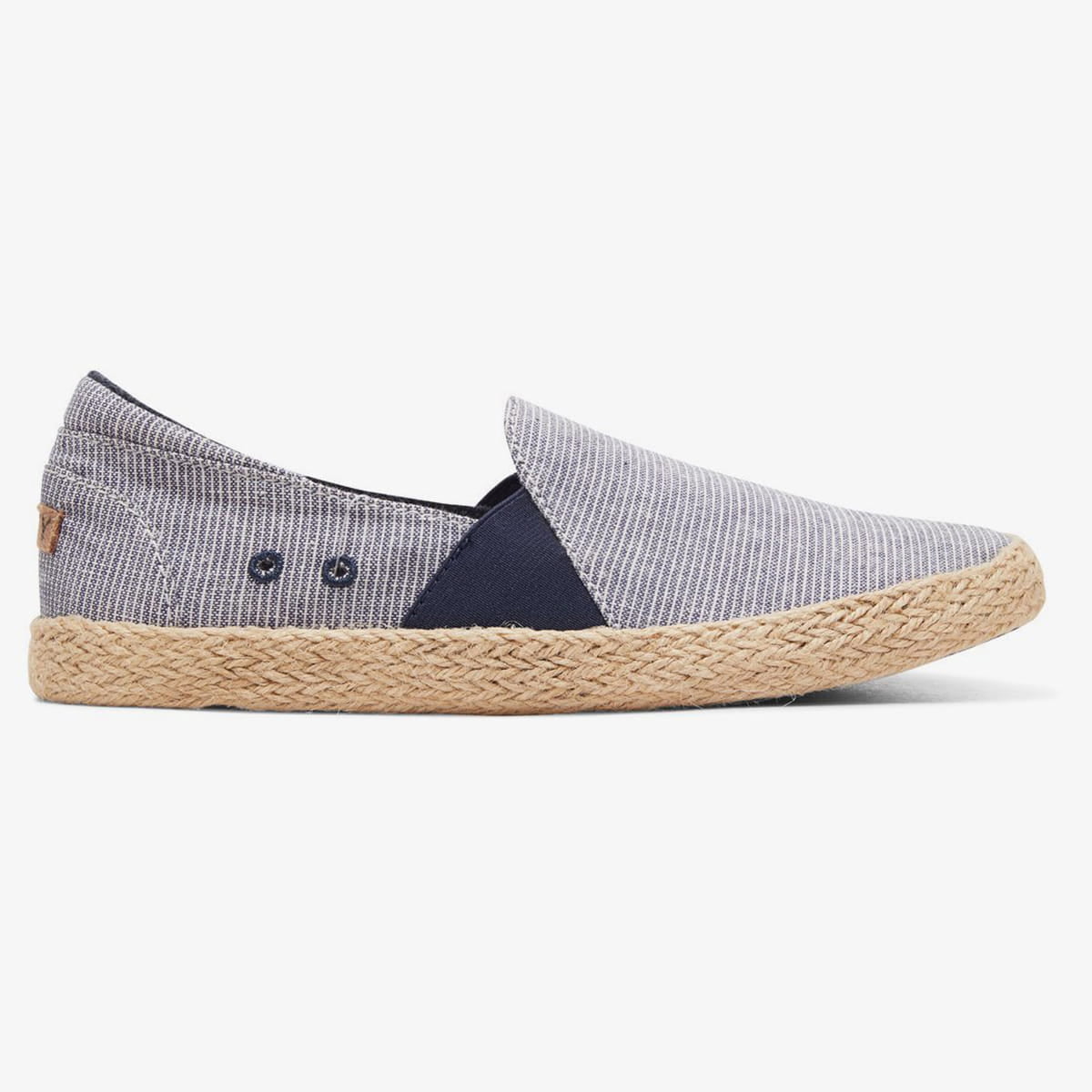 фото Женские слипоны roxy brayden jute nautical blue