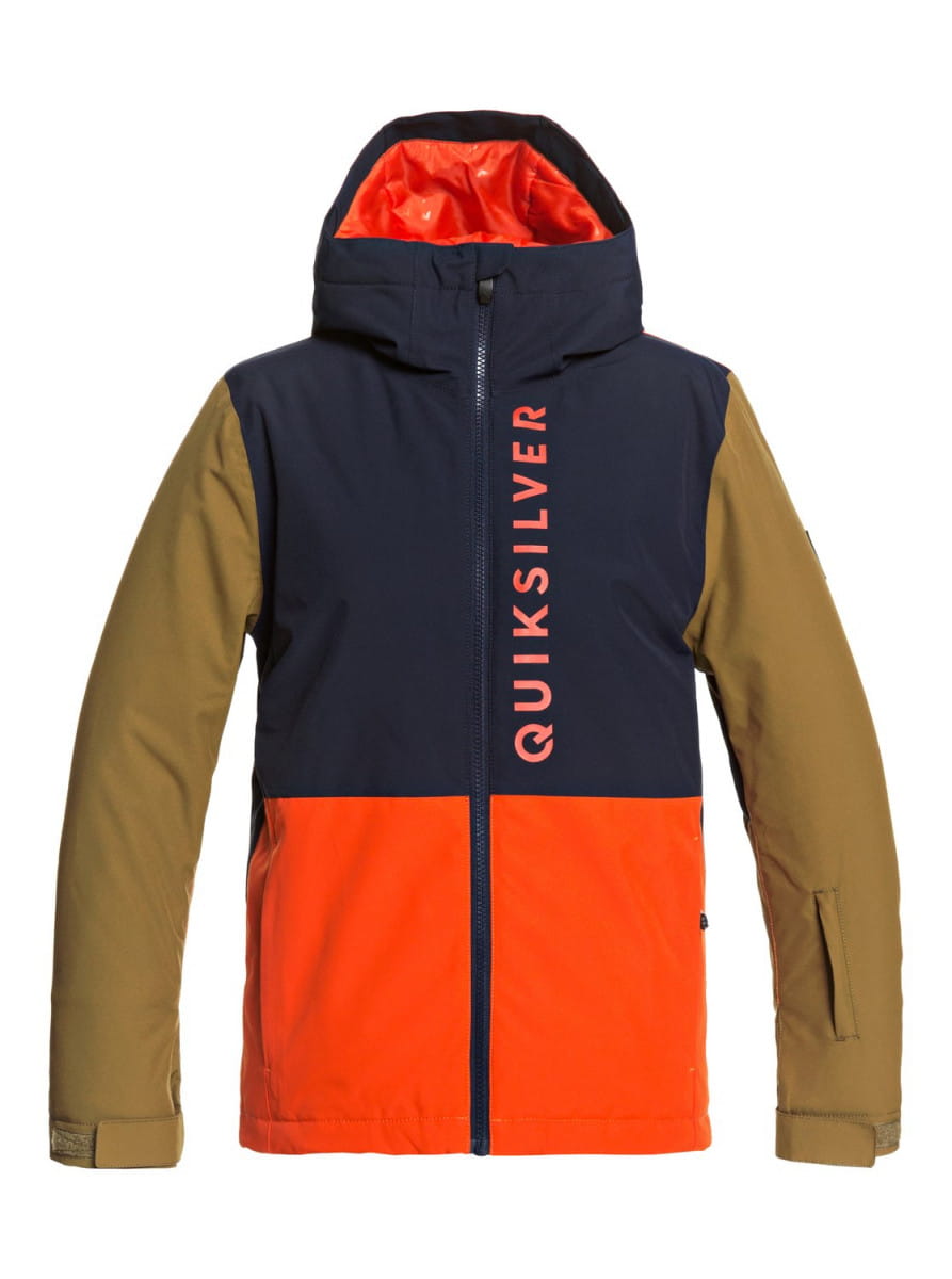 

Детская Сноубордическая Куртка QUIKSILVER Side Hit 8-16, Оранжевый;синий, EQBTJ03116