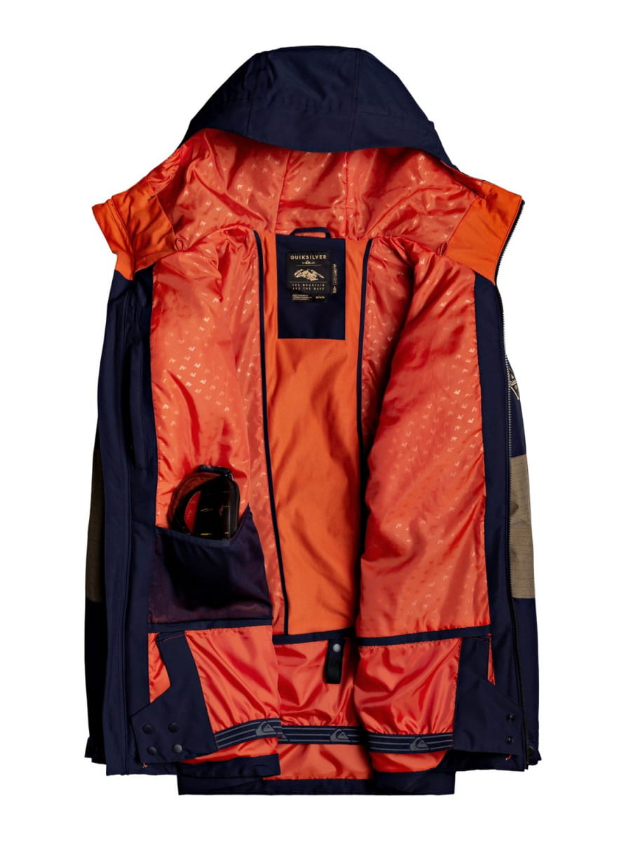 Купить сноубордическая куртку QUIKSILVER Tamarack синий от QUIKSILVER ...