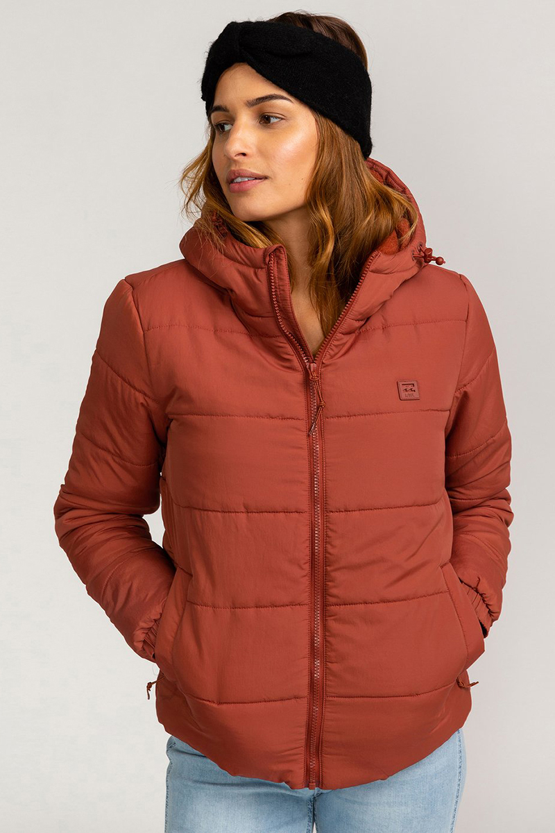 фото Пуховик billabong adventure division transport puffer 2 chestnut