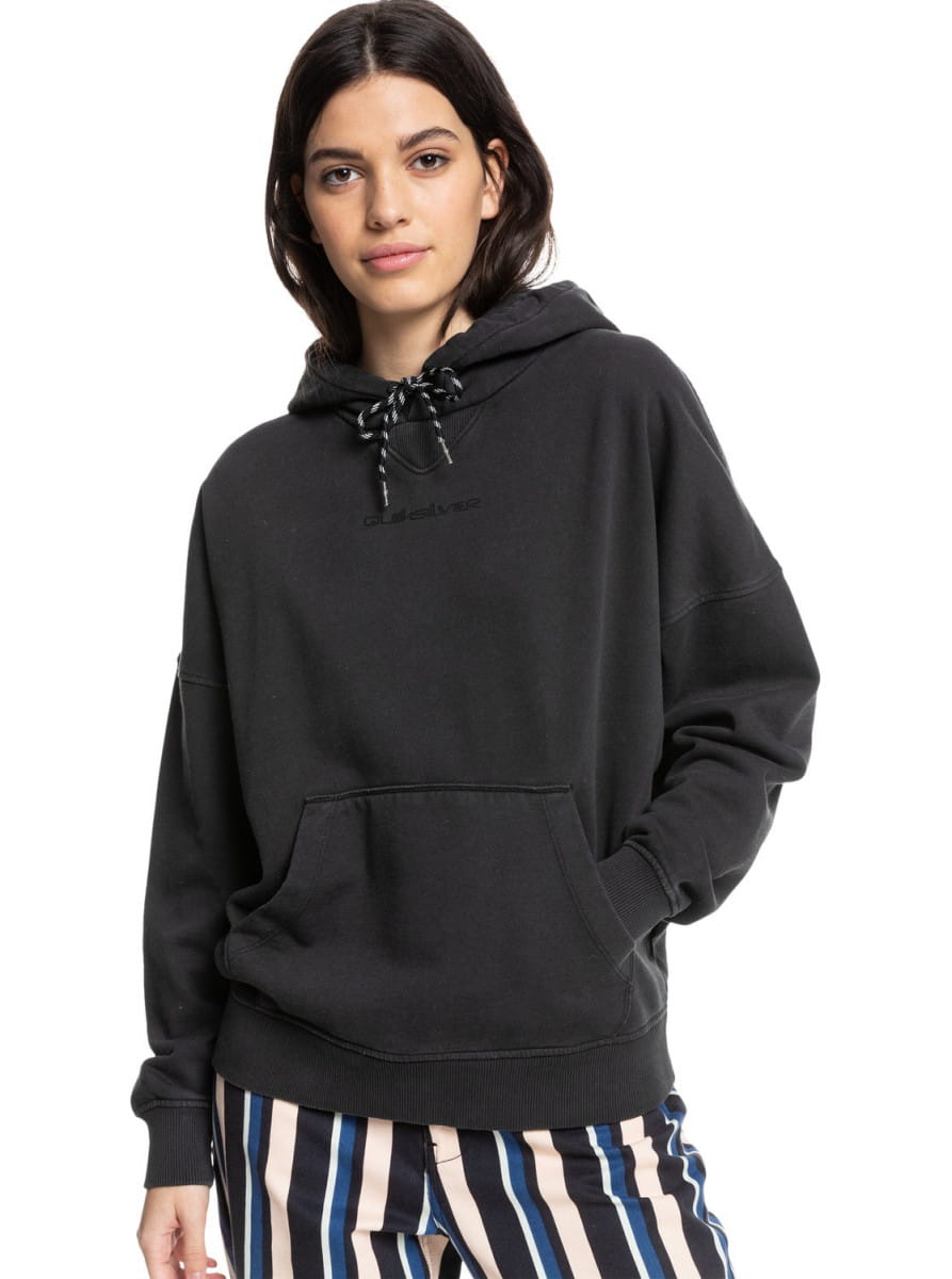 фото Женская толстовка womens black quiksilver