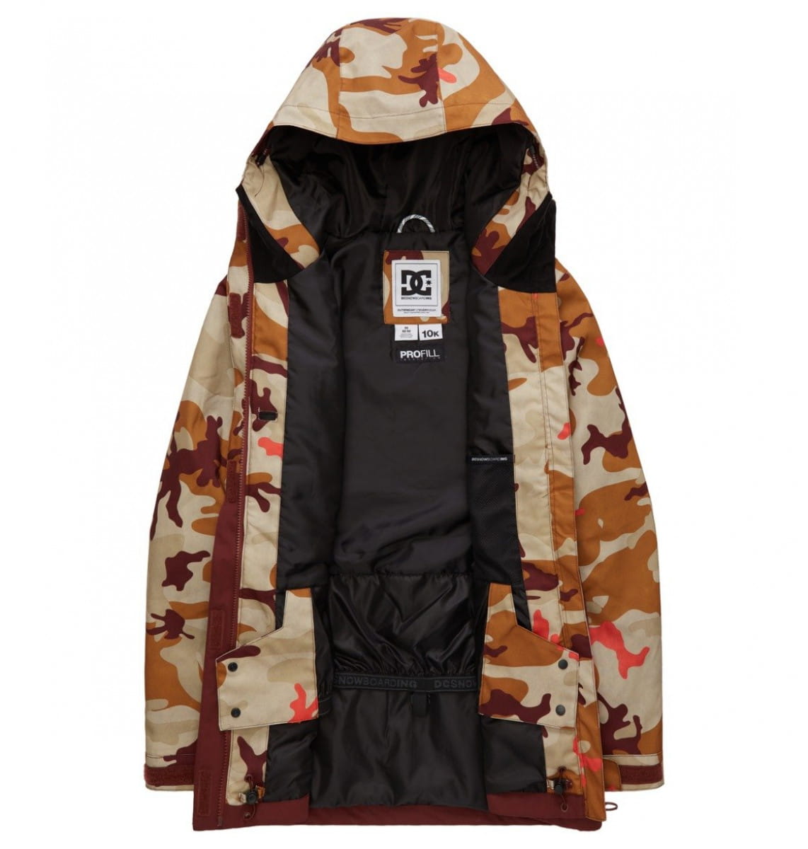 Купить сноубордическая Куртка DC SHOES Cruiser Woodland Camo Overca ...