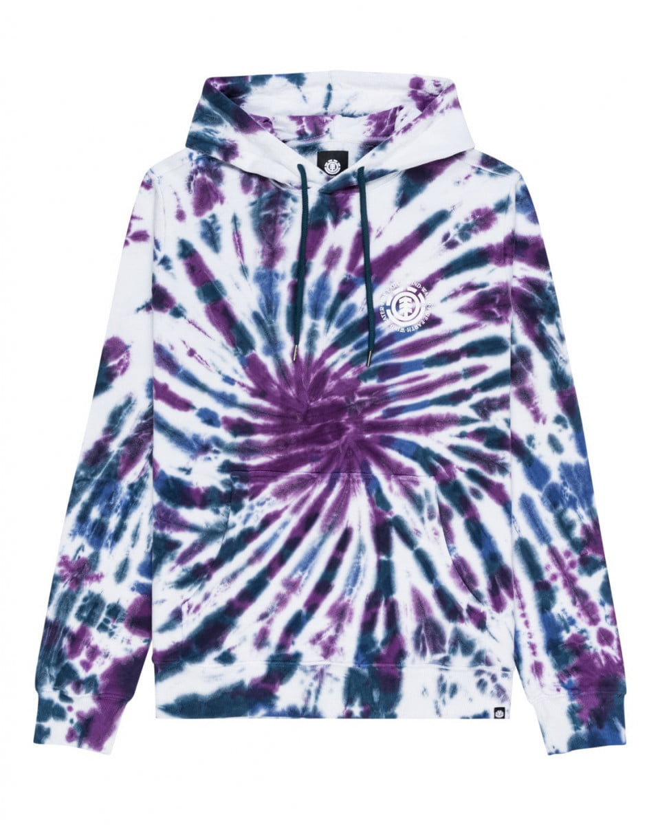 Купить мужское худи Seal Tie Dye (C1HOB6-ELP2-4832) в интернет-магазине Proskater.ru