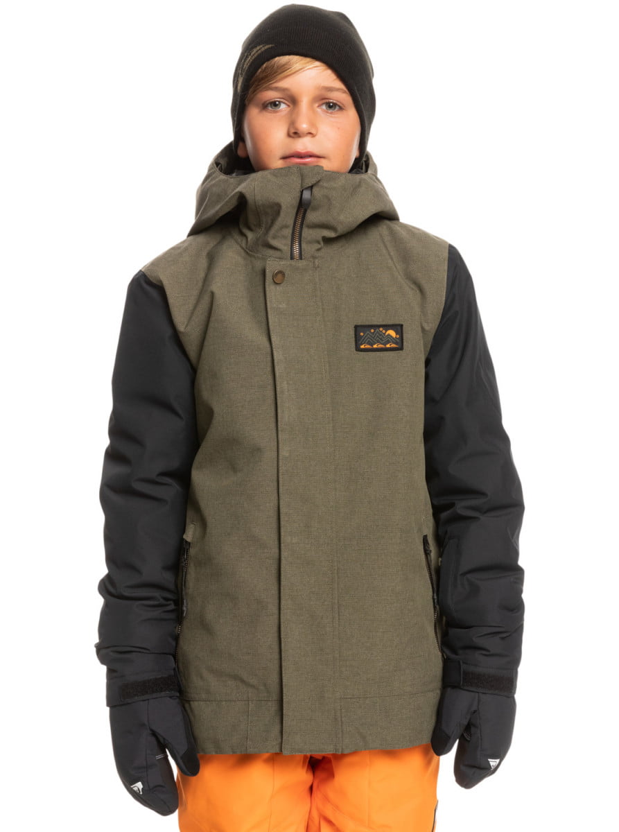 Купить сноубордическая Куртка Ridge Youth коричневый от QUIKSILVER по ...