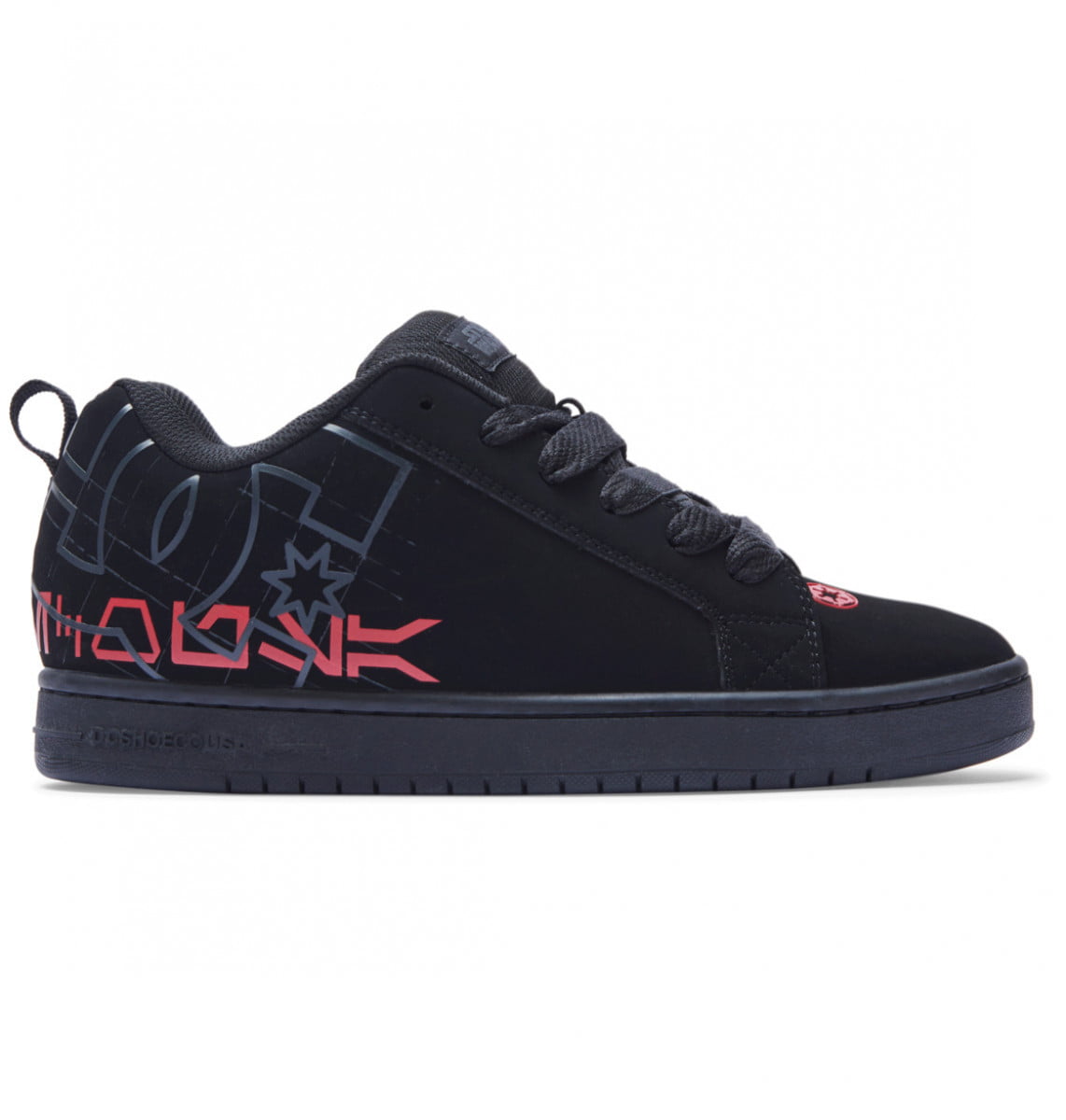 Star Wars X DC Court Graffik black grey red DC Shoes 7490 brd.ru