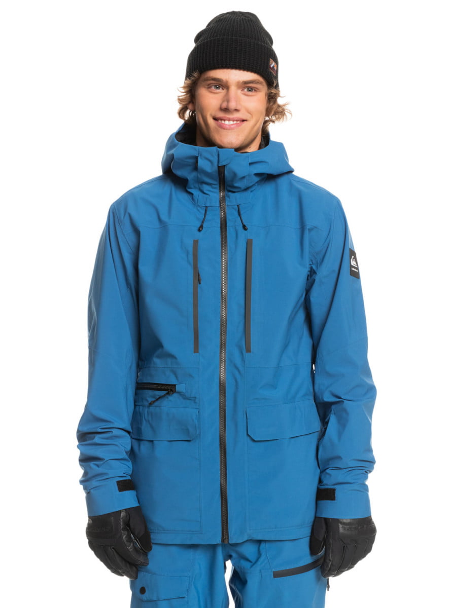 

Сноубордическая куртка QUIKSILVER Carlson, Синий, EQYTJ03391