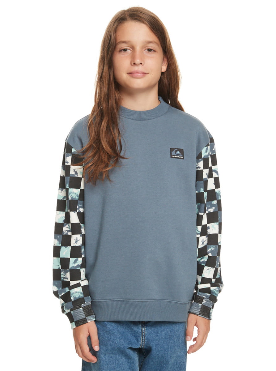 

Худи QUIKSILVER Graphiccrewy, Голубой, EQBFT03844