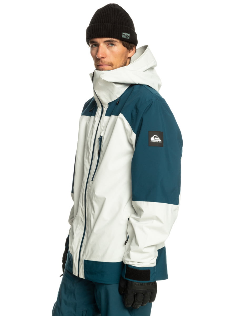 Купить сноубордическая куртку QUIKSILVER Ultralight белый от QUIKSILVER ...