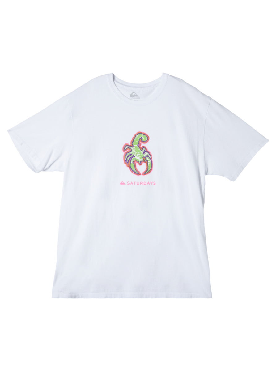 

Футболка QUIKSILVER x Saturdays NYC Graphic T-Shirt, Белый, AQYZT09492