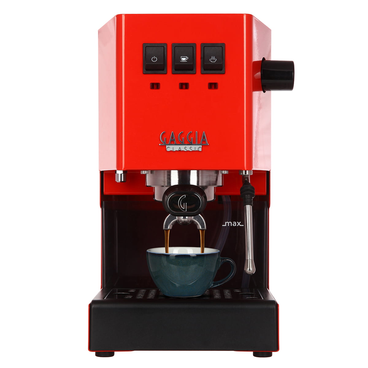 Купить кофемашину Gaggia (италия) рожковая полуавтоматическая Milano  RI9480/19 NEW CLASSIC PRO 2019 Orange Coffee Machine в интернет-магазине  Джаст Кофе