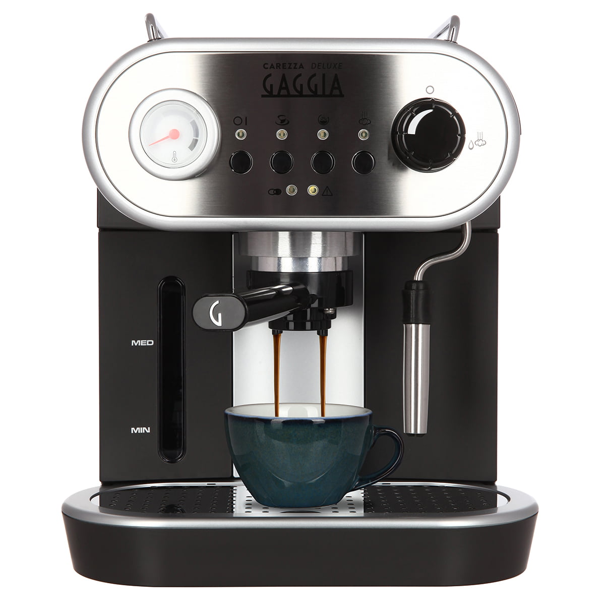 Купить кофемашину Gaggia (италия) рожковая Milano RI8525/01 CAREZZA DELUXE  Coffee Machine в интернет-магазине Джаст Кофе