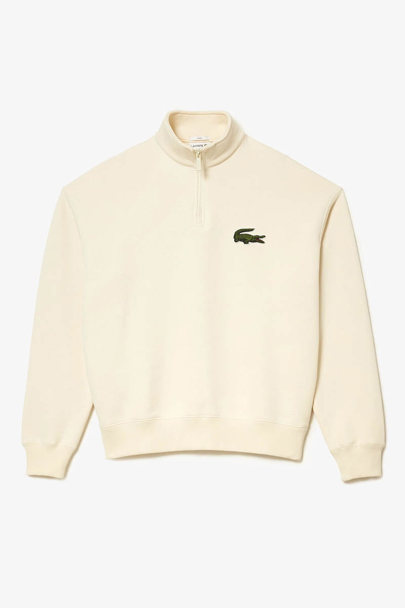 Купить толстовку свитшот LACOSTE Unisex Zip High Neck Organic Cotton Jogger  Sweatshirt (SH0069_XFJ) в интернет-магазине Дом Мод 1968