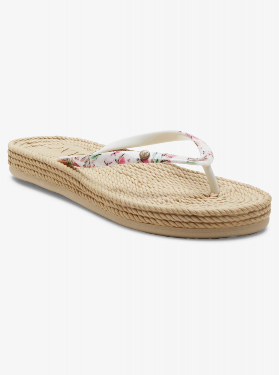 

Сандалии Roxy South Beach, White/pink, ARJL101004
