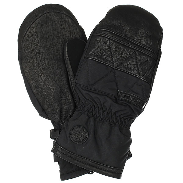 Купить варежки сноубордические женские Dakine Fleetwood Black в ...