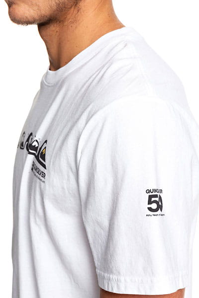 .///  Quiksilver Evo Tee White