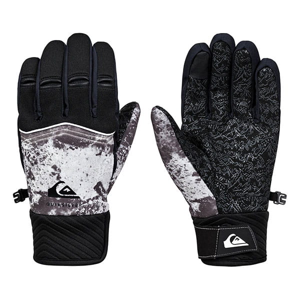Купить мужские Сноубордические Перчатки Quiksilver Method черный от ...