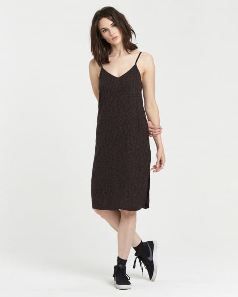 Женское Платье С V-Образным Вырезом На Груди Roberta Element S3DRA1-ELP0, размер S, цвет черный - фото 1